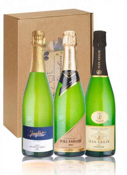 Crémant Geschenkpaket - Les trois amis, Surprise