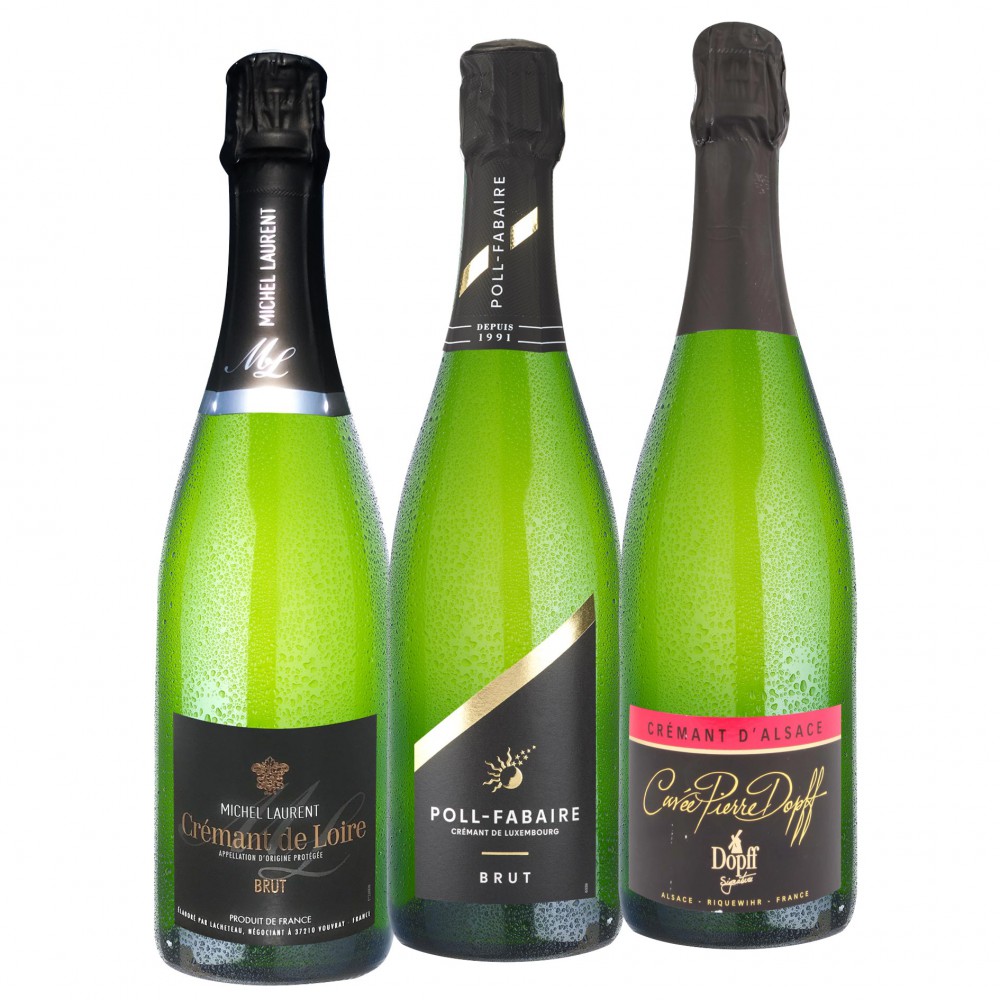 Crémant Paket - Les trois amis